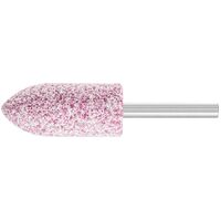 A Shape 1/4" Shank Aluminium Oxide - Pink - M Hardness  A11 6.3 ADW 30 M 5 V