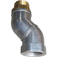 1" Male-Female Twin plane swivel BSP thread