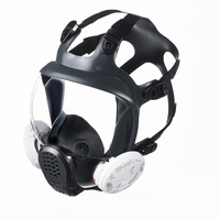 STS Shigematsu FS01 Full Face TPE Wide 3D Curve Visor Respirator Medium