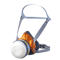 STS Shigematsu TS01 Single Filter TPE Half Mask Respirator Fit Check Function Medium