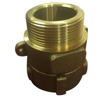 1-1/2'' BSP Male-Female Brass swivel with viton seal