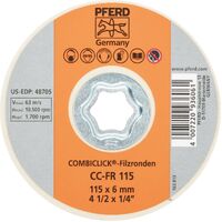 Combiclick - Final Polishing  FELT DISC CC-FR 115
