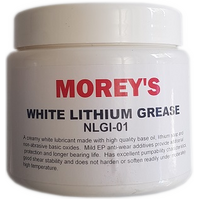Morey's 500g Pot White Lithium Poly Grease No1