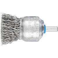 Pencil Brush 6mm Shaft Mounted - Crimped Wire  PBU 3029/6 INOX 0.50