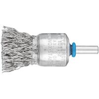 Pencil Brush 6mm Shaft Mounted - Crimped Wire  PBU 2020/6 INOX 0.50