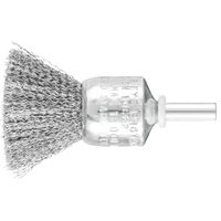 Pencil Brush 6mm Shaft Mounted - Crimped STEEL Wire  PBU 2020/6 ST 0.20