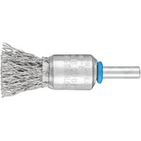 Pencil Brush 6mm Shaft Mounted - Crimped Wire  PBU 1516/6 INOX 0.35