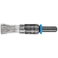 Pencil Brush 6mm Shaft Mounted - Crimped Wire  PBU 1010/6 INOX 0.35