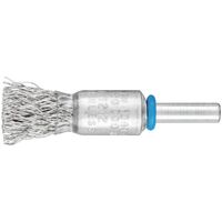 Pencil Brush 6mm Shaft Mounted - Crimped Wire  PBU 1212/6 INOX 0.35