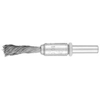 Pencil Brush 6mm Shaft Mounted - SINGLETWIST Knot STEEL Wire  PBGS 1010/6 ST 0.20