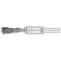 Pencil Brush 6mm Shaft Mounted - SINGLETWIST Knot STEEL Wire  PBGS 1010/6 ST 0.35
