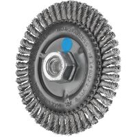 Wheel Brush - Twist Knot - Pipeliner  RBG 12506 / M14 Pipe INOX 0.50