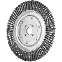 Wheel Brush with Arbor / Threaded Hole  RBG - Twist Knot STEEL - Pipeliner  RBG 17806/22.2 Pipe ST