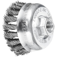 Cup Brush Premium - Twist Knot TBG 65/M14 STEEL 0.35