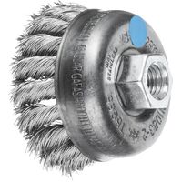 Cup Brush - Twist Knot  TBG 65/M14 INOX 0.35