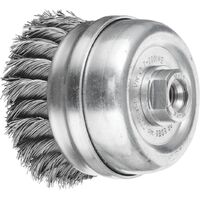 Cup Brush - Twist Knot STEEL  TBGR 80/M14 ST 0.50
