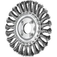 Wheel Brush - Twist Knot STEEL Wire  RBG 11512/22.2 ST 0.50