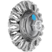 Flared Cup Brush - Twist Knot COMBITWIST Wire  KBG 10013/M14 CT INOX