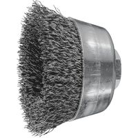 Cup Brush Premium - Crimped Wire TBU 60/M14 STEEL 0.30