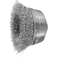 Pferd 60 x M14 0.30 Wire Cup Brush Crimped Stainless Steel (INOX) Wire