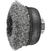Cup Brush - Crimped Wire  TBU 75/M14 INOX 0.30