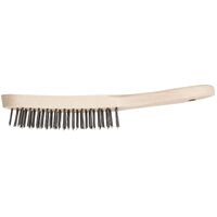Hand Scratch Brush - STEEL Wire - Wooden Body 290mm  HBU 50 ST 0.35