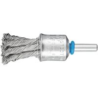 Pencil Brush Premium 6mm Shaft Mounted - Twist Knot Wire PBG 1919/6 INOX 0.35