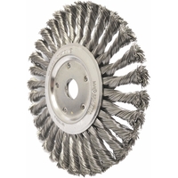 Wheel Brush General Purpose - Twist Knot Wire RBG 17813/22.2 STEEL 0.50 #103050