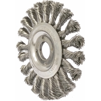 Wheel Brush General Purpose - Twist Knot Wire RBG 12512/22.2 STEEL 0.50 #133835