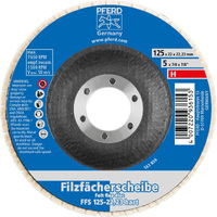 Felt Flap Disc   FFS 125/22.23 HARD