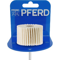 POS Mounted Felt Flap Wheel 6mm Shank   FLS 6040/6 SOFT