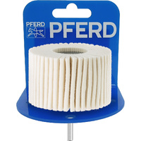 POS Mounted Felt Flap Wheel 6mm Shank   FLS 8050/6 HARD