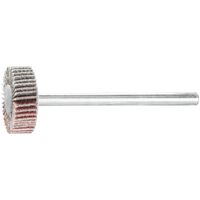 Mounted Flap Wheel Fan Grinder Aluminium Oxide - 3mm Shank  F 1505/3 A 180 Grit
