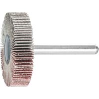 Mounted Flap Wheel Fan Grinder Aluminium Oxide - 6mm Shank  F 4010/6 A 180 Grit