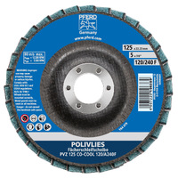 POLIVLIES Flap Disc PVZ 125 CO-COOL 120/A 240 Fine