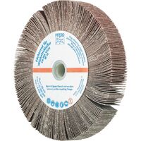 Flap Wheel Aluminium Oxide m14 Thread - Suits 125mm Angle Grinder  FR-WS 12520 M14 A 120 Grit