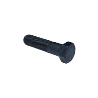 9/16X2-1/2 UNF Hex Head Bolt AS2465 / B18.2.1 Grade 8 Black