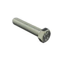 M20X50 Metric Coarse Hex Set Screw (Full Thread) AS1110.2 / ISO 4017 Class 8.8 Zinc Plated