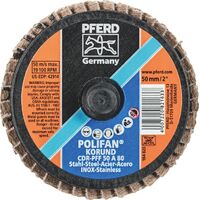 COMBIDISC Mini POLIFAN - Aluminium Oxide - Type  CDR-PFF 50 A 80
