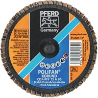 COMBIDISC Mini POLIFAN - Aluminium Oxide - Type  CDR-PFF 75 A 80