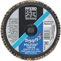 COMBIDISC Mini POLIFAN - Zirconia - Type  CDR-PFF 75 Z 120