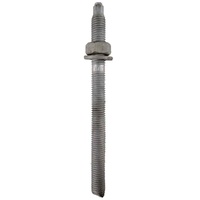 M10X130 Chemical Stud Bolt Chisel Point Galvanized
