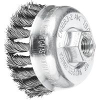 Cup Brush - Twist Knot STEEL  TBG 65/M10x1.50 ST 0.35