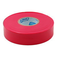 Survey Tape 25mm x 100mtr Roll Glo Red