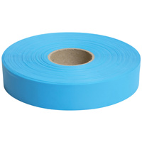 Survey Tape 25mm x 100mtr Roll Glo Blue