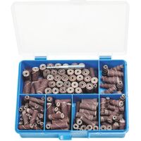 150pc Abrasive Cartridge Rolls POLIROLL SET with Arbor  PRS 151