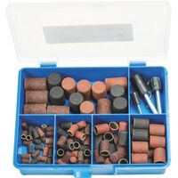 110pc POLICAP Abrasive Caps & Holders A Type  PCS 110 A