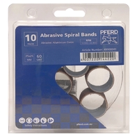 POS Abrasive Spiral Band - Aluminium Oxide  KSB 2525 A 60 (10pk)