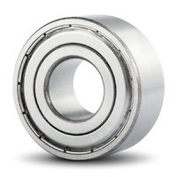 5200ZZ Premium Angular Contact Ball Bearing Double Row Metal Shields (10x30x14.3)