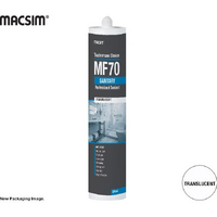 MF70 Sanitary Bathroom & Kitchen Translucent 300ml Cartridge